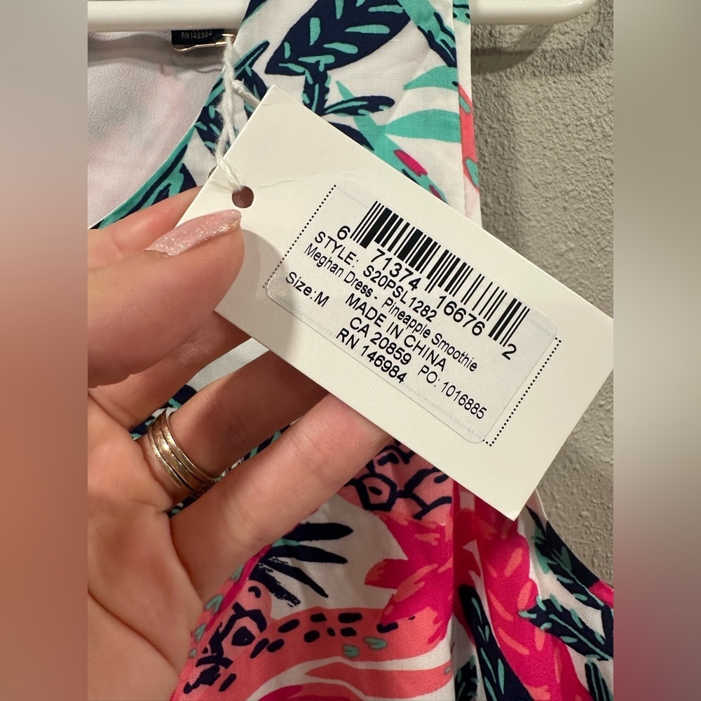 NWT Hatley Meghan Dress Print Pineapple Smoothie - Picture 6 of 9